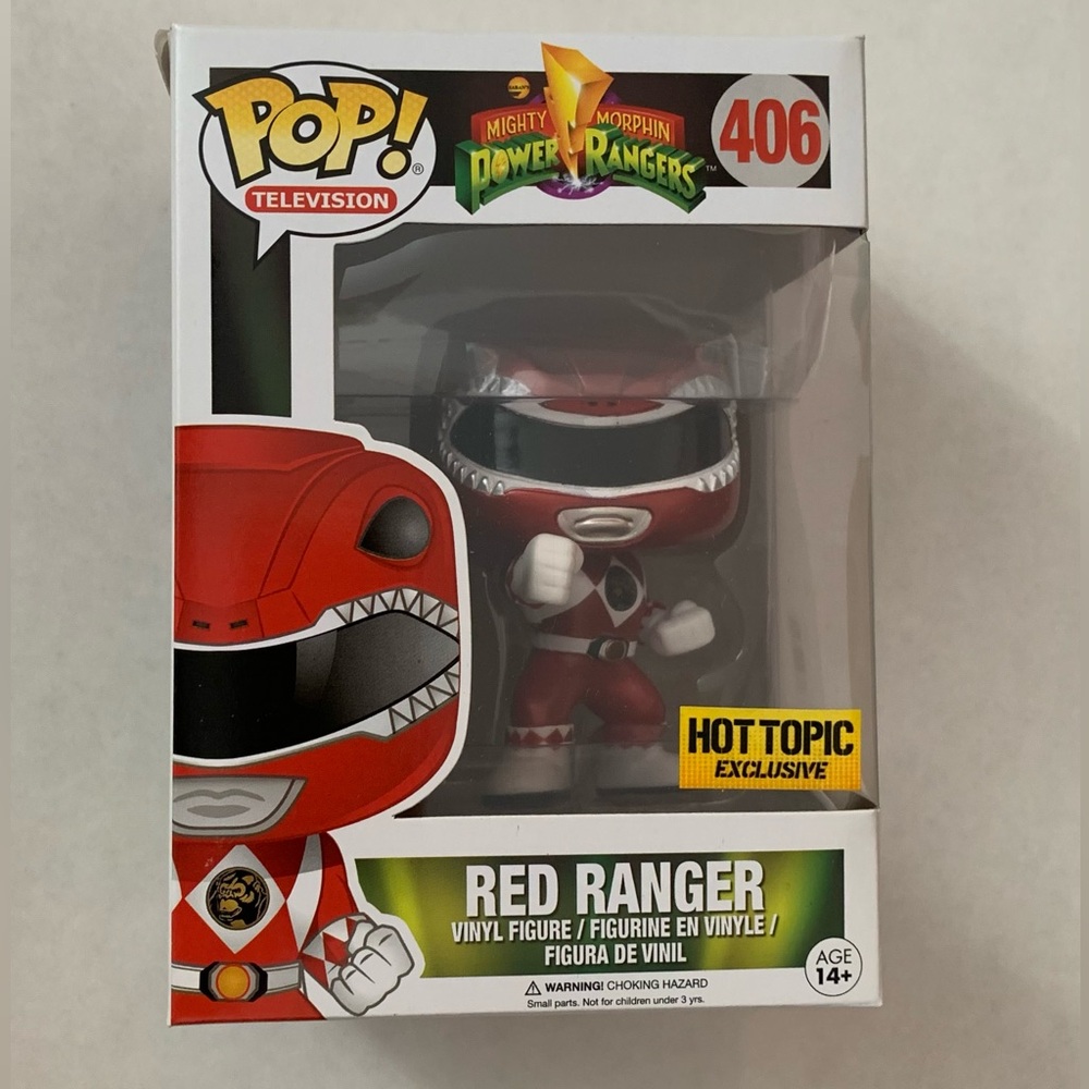 red ranger funko pop